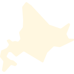 北海道の形のイラスト